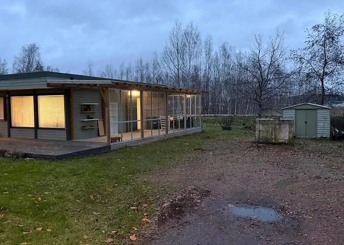 Private House And Winter Garden
